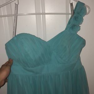 Aqua Bridesmaids Dress